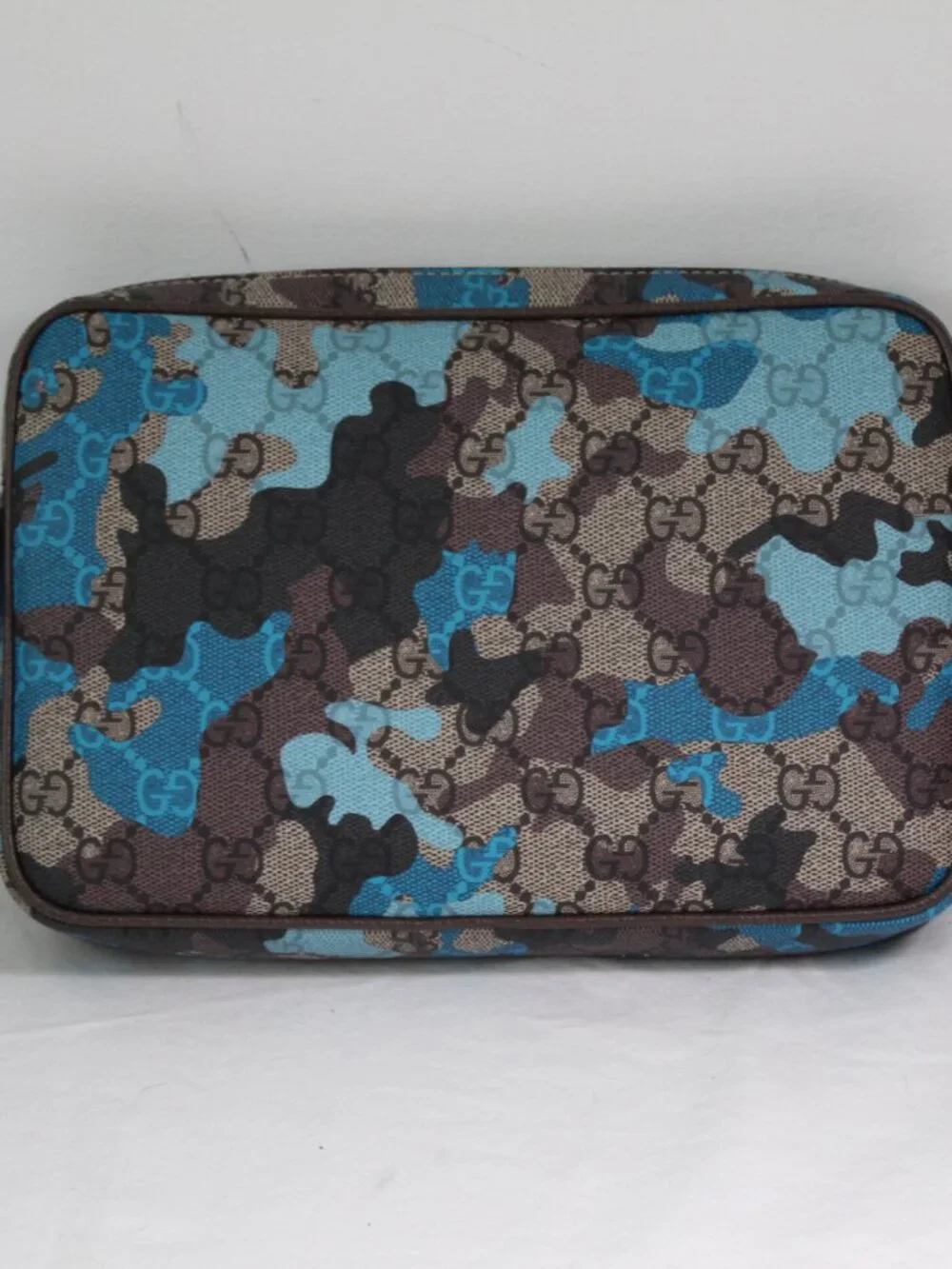 NWT Gucci GG Camouflage Marbled Monogram Crossbody Shoulder Bag Wristlet 839155